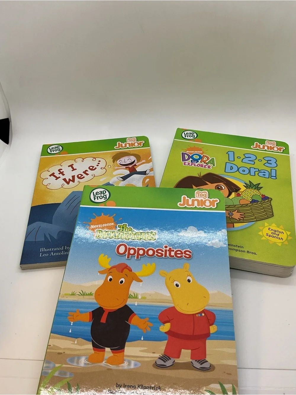 Lot of 3 LeapFrog Tag Junior Books